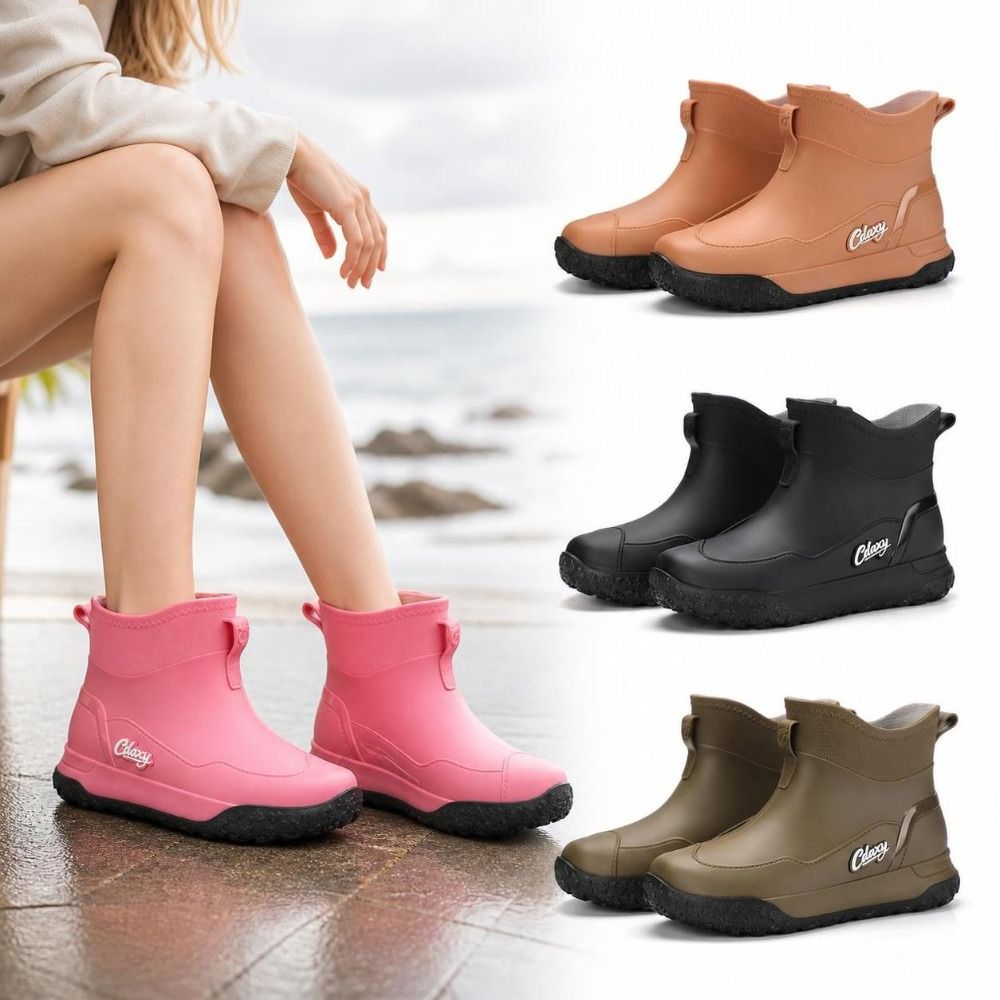 Men'S Shoes Water Resistant - Bottes de pluie courtes, imperméables et