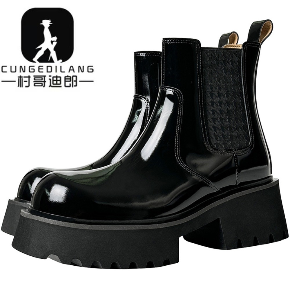 Bottes Chelsea pour hommes, mo - Men'S Shoes With Height Increase avis et prix
