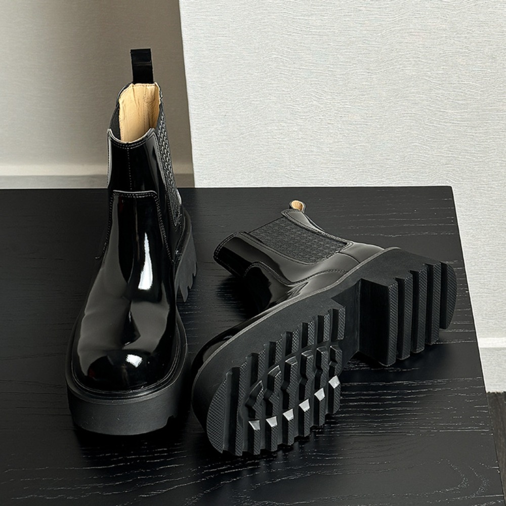 Bottes Chelsea pour hommes, mo - Men'S Shoes With Height Increase avis et prix